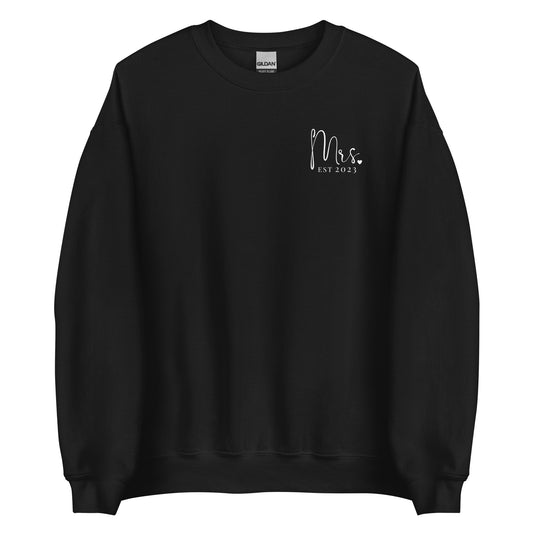 Mrs Est 2023 Unisex Sweatshirt