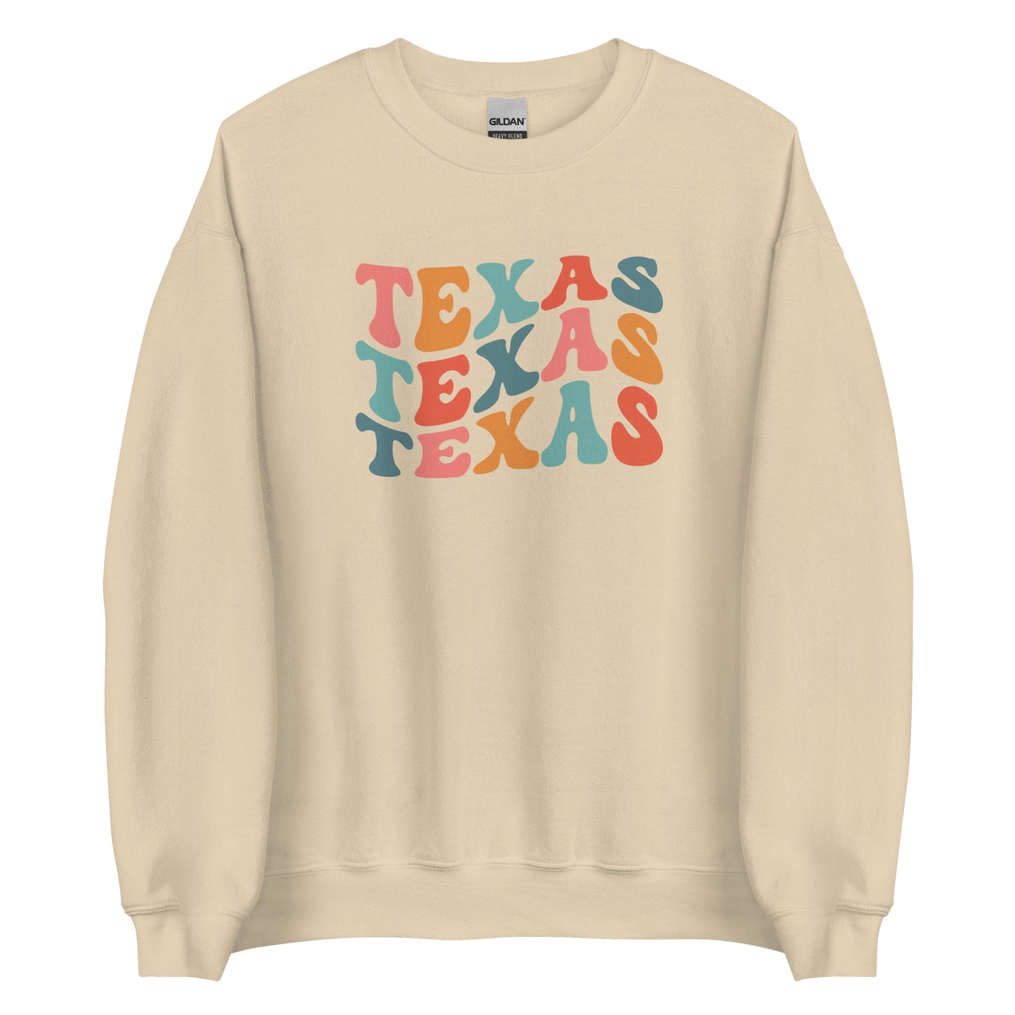 Wavy Texas Unisex Sweatshirt