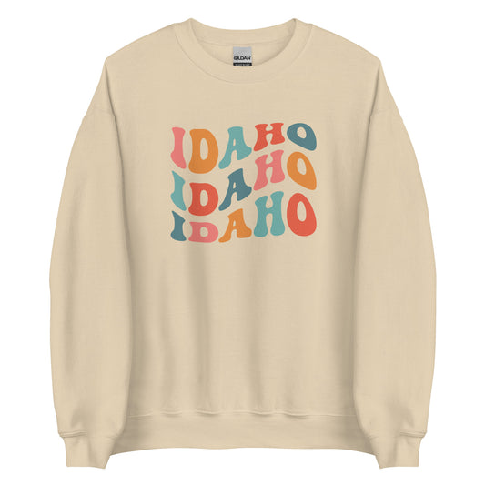 Wavy Idaho Unisex Sweatshirt