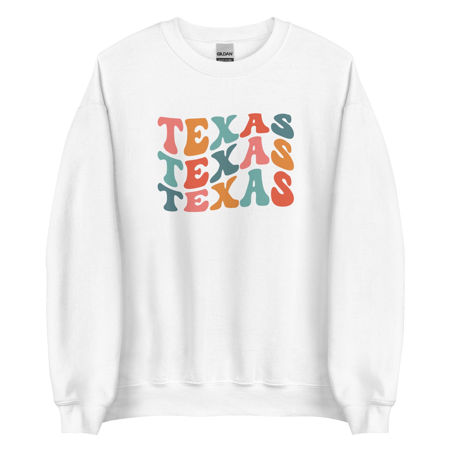 Wavy Texas Unisex Sweatshirt