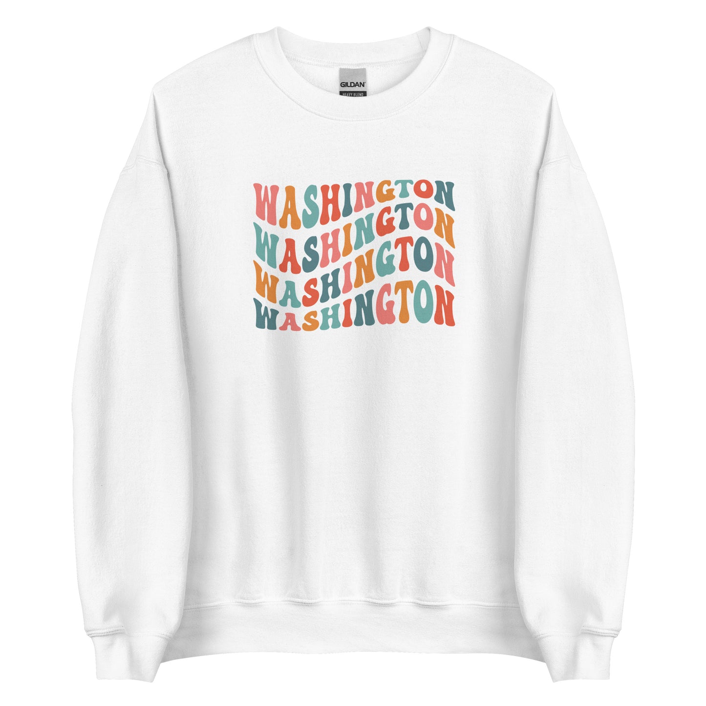 Wavy Washington Unisex Sweatshirt